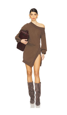 THE ATTICO - Long Sleeve Mini Dress