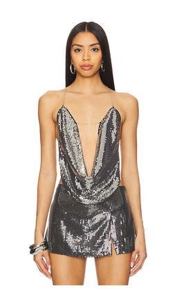 Jaded London - Sequin Asteria Top