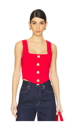L'AGENCE - Saga Knit Corset Top