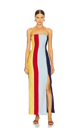 Muma World - Panelwork Bandeau Dress