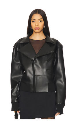 Norma Kamali - Mini Moto Jacket