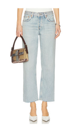 RE DONE - Easy Straight Crop