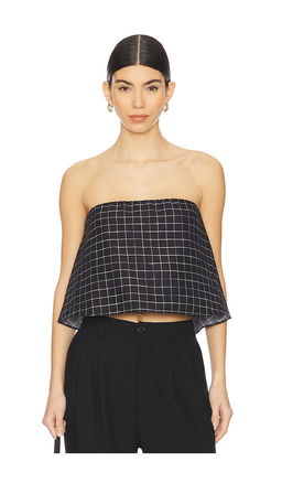 Vince - Trellis Strapless Tie Back Top