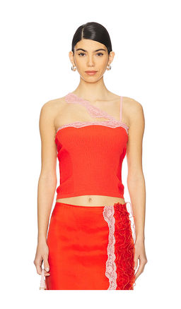 Vaillant - Knit Cami With Asymmetrical Strap