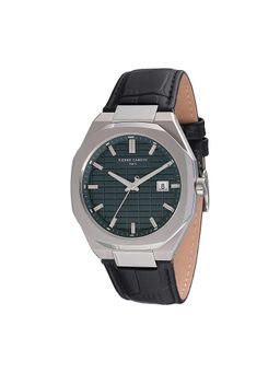 Pierre Cardin - Elysee Checks Stainless Steel Rain Forest Watch for Men - Cf-1000-Lb-3