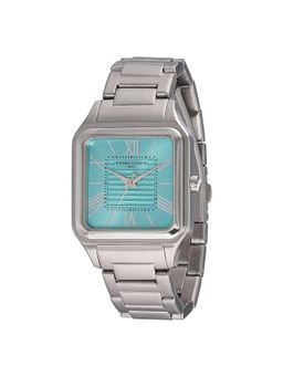 Pierre Cardin - Menilmontant Carre Stainless Steel Tiffany Blue Watch for Men - Cf-1006-Ms-1