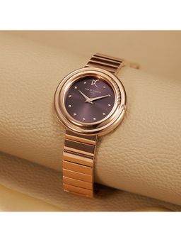 Pierre Cardin - Passy Meteore Rose Gold Plum Perfect Watch for Women - Cf-1010-Mr