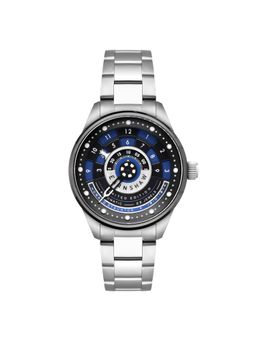 Earnshaw - Staunton Chess Automatic Blue Round Dail Mens Watch - Es-8282-55