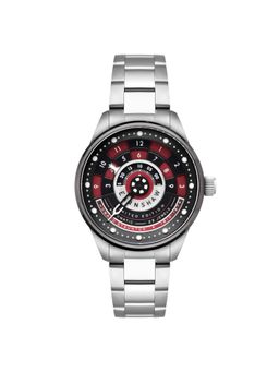 Earnshaw - Staunton Chess Automatic Red Round Dail Mens Watch - Es-8282-66