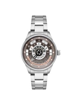 Earnshaw - Staunton Chess Automatic Grey Round Dail Mens Watch - Es-8282-99