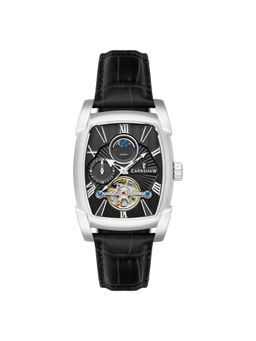 Earnshaw - Kensington Automatic Multifunction Black Rectangle Dail Mens Watch - Es-8296-01