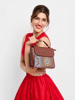 Zouk - Multicolor Mandala Print Statement Sling Bag