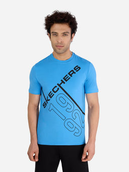 SKECHERS - Blue Ss 1992 T-Shirt