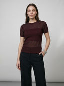 Burgundy color option, Currently selected