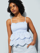 Blue color option, Currently selected