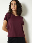 Burgundy color option