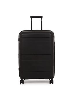 it luggage - Momentous Black Medium 24 Inches Expandable Hardsided Trolley Bag With TSA Lock