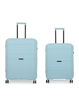 it luggage - Momentous Blue Set of 2 28-24 Inches Expandable Hardsided TSA Luggage Trolley