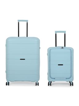 it luggage - Momentous Blue Set of 2 28-20 Inches Expandable Hardsided TSA Luggage Trolley
