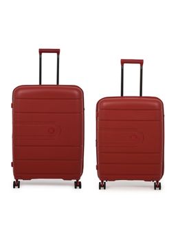 it luggage - Eco Tough Red Set of 2 28-24 Inches Expandable Hardsided TSA Luggage Trolley