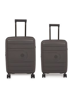 it luggage - Eco Tough Grey Set of 2 24-20 Inches Expandable Hardsided TSA Luggage Trolley
