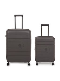 it luggage - Eco Tough Grey Set of 2 28-20 Inches Expandable Hardsided TSA Luggage Trolley