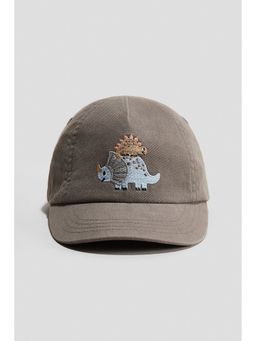 H&M - Unisex Brown Cotton cap
