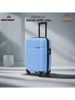 MOVE-MEANT - Wander Wares Luggage Blue Trolley Bag (S)