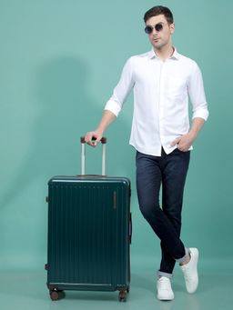 MOVE-MEANT - Travel Fun Luggage Olive Trolley Bag