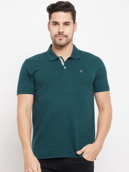 Cantabil - Men Teal T-Shirt