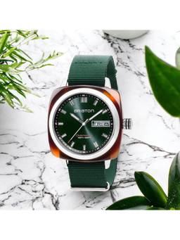 Briston - Green Stainless Steel Analog Watch (17342.Sa.Ts.10.Nbg)