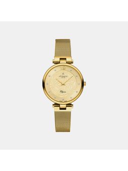 Atlantic - Yellow Stainless Steel Analog Watch (29037.45.31Mb)