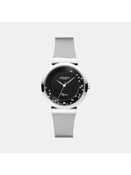 Atlantic - Black Stainless Steel Analog Watch (29039.41.69Mb)