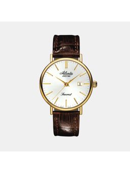 Atlantic - White Stainless Steel Analog Watch (50354.45.21)