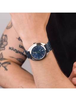 Atlantic - Blue Stainless Steel Analog Watch (70362.41.59)