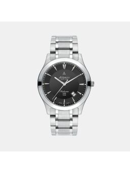 Atlantic - Grey Stainless Steel Analog Watch (71365.41.61)