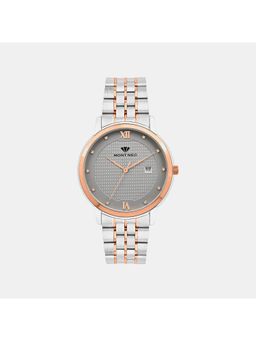 Mont Neo - Grey Metal Analog Watch (8504E-M1315)