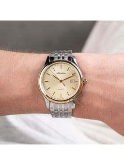 Adriatica - Yellow Stainless Steel Analog Watch (A1024.2111Q)