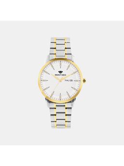 Mont Neo - Silver Metal Analog Watch (G8505D-M1203)