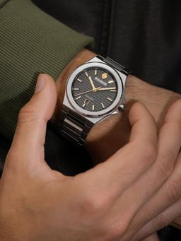 Sandoz - Grey Stainless Steel Analog Watch (Szwgh0000830)