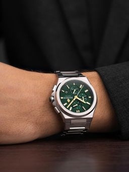 Sandoz - Green Stainless Steel Chronograph Watch (Szwgi0000823)