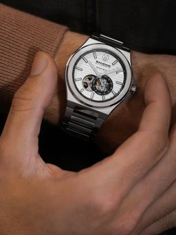 Sandoz - Silver Stainless Steel Analog Watch (Szwgl0000811)