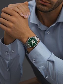 Sandoz - Green Stainless Steel Analog Watch (Szwgl0001108)