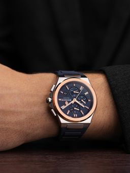 Sandoz - Blue Stainless Steel Chronograph Watch (Szwgo0000827)