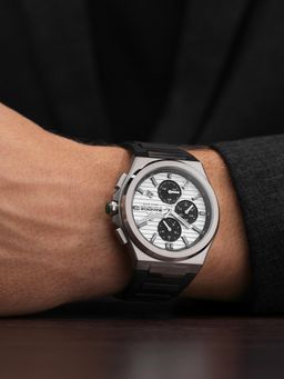 Sandoz - Silver Stainless Steel Chronograph Watch (Szwgo0000828)