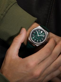 Sandoz - Chanet Gents Automatic Skeleton Watch - Green Dial
