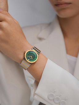 Sandoz - Green Stainless Steel Analog Watch (Szwlg0000603)