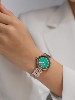 Sandoz - White Stainless Steel Analog Watch (Szwlg0001704)