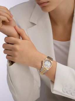 Sandoz - White Stainless Steel Analog Watch (Szwlh0000833)