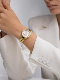 Sandoz - Silver Stainless Steel Analog Watch (Szwlh0001116)